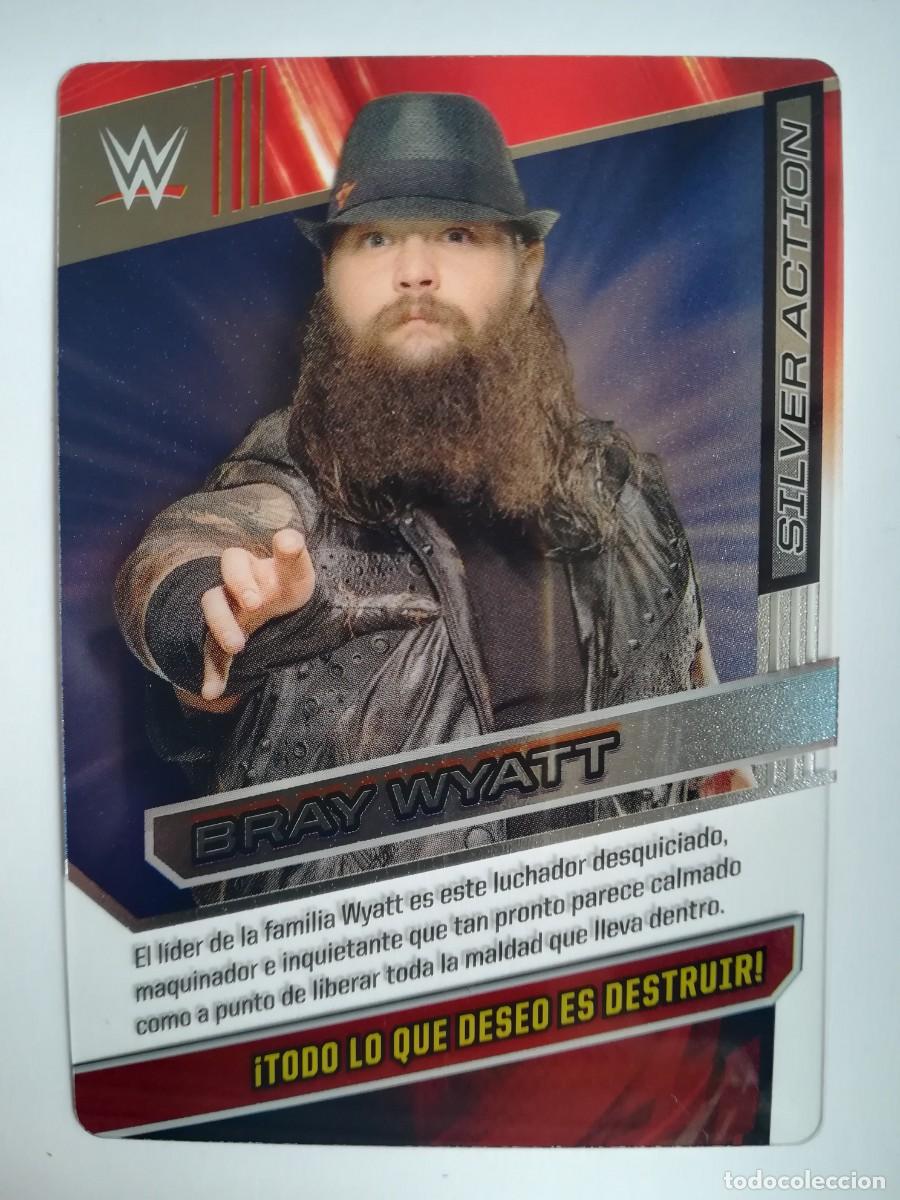 Trading cards: WWE N&ordm; 086. Silver Action. Bray Wyatt Panini 2016.