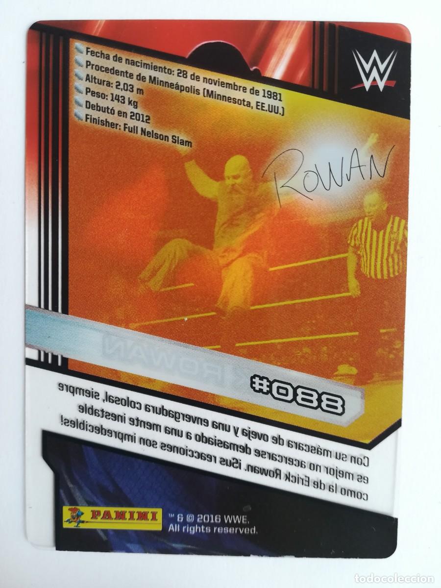 Trading cards: WWE N&ordm; 088. Erick Rowan. Panini 2016. - Foto 2