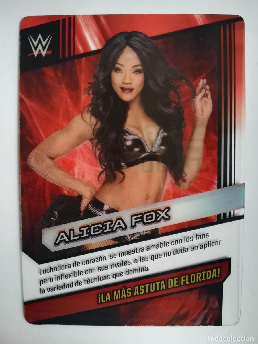 Trading cards: WWE N&ordm; 092. Alicia Fox. Panini 2016.