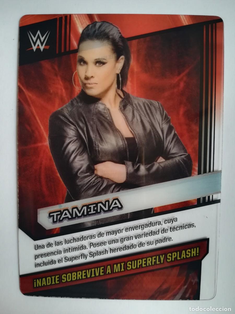 Trading cards: WWE N&ordm; 108. Tamina. Panini 2016.