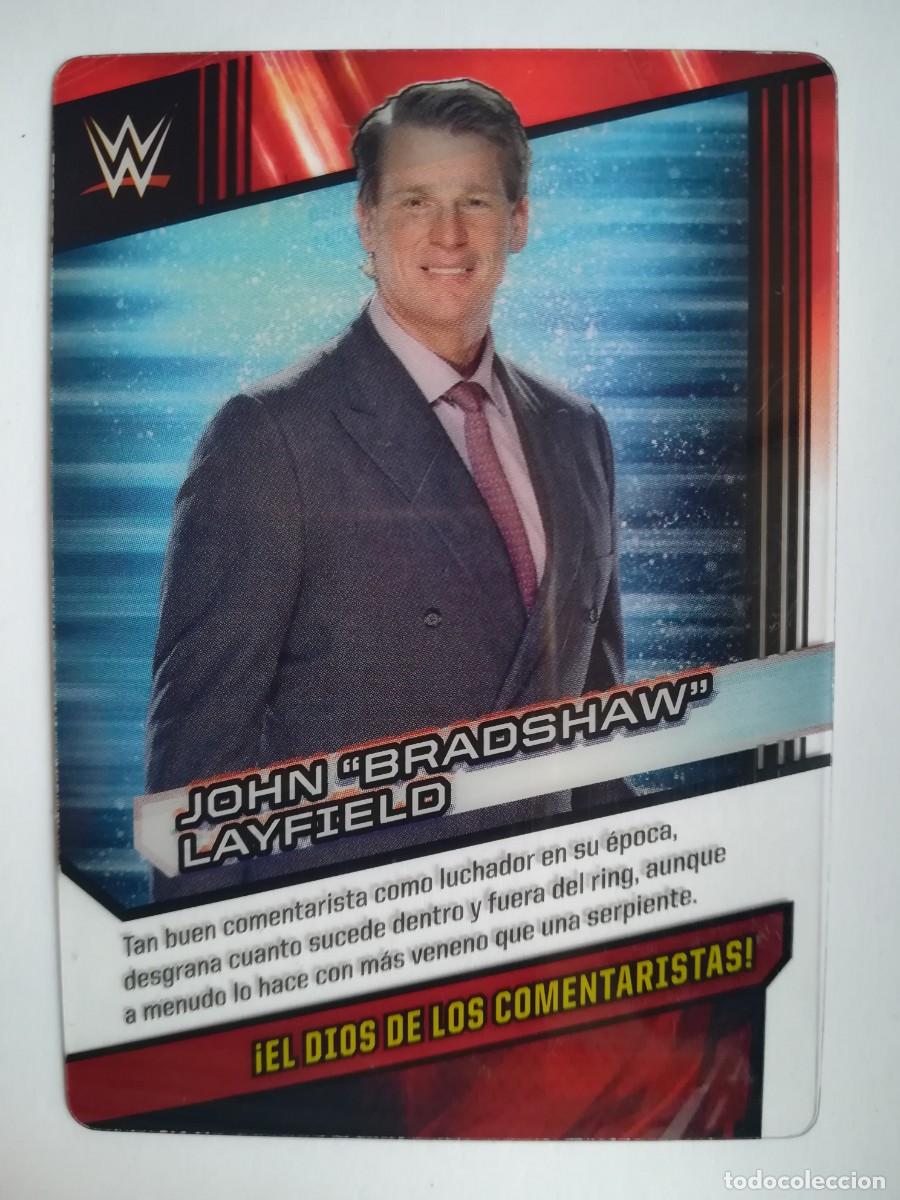 Trading cards: WWE N&ordm; 116. John Bradshaw Layfield. Panini 2016.