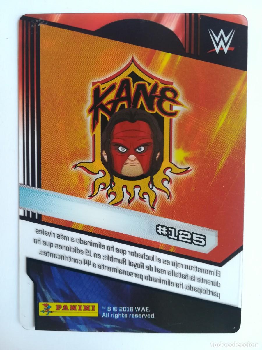 Trading cards: WWE N&ordm; 125. Kane. Panini 2016. - Foto 2