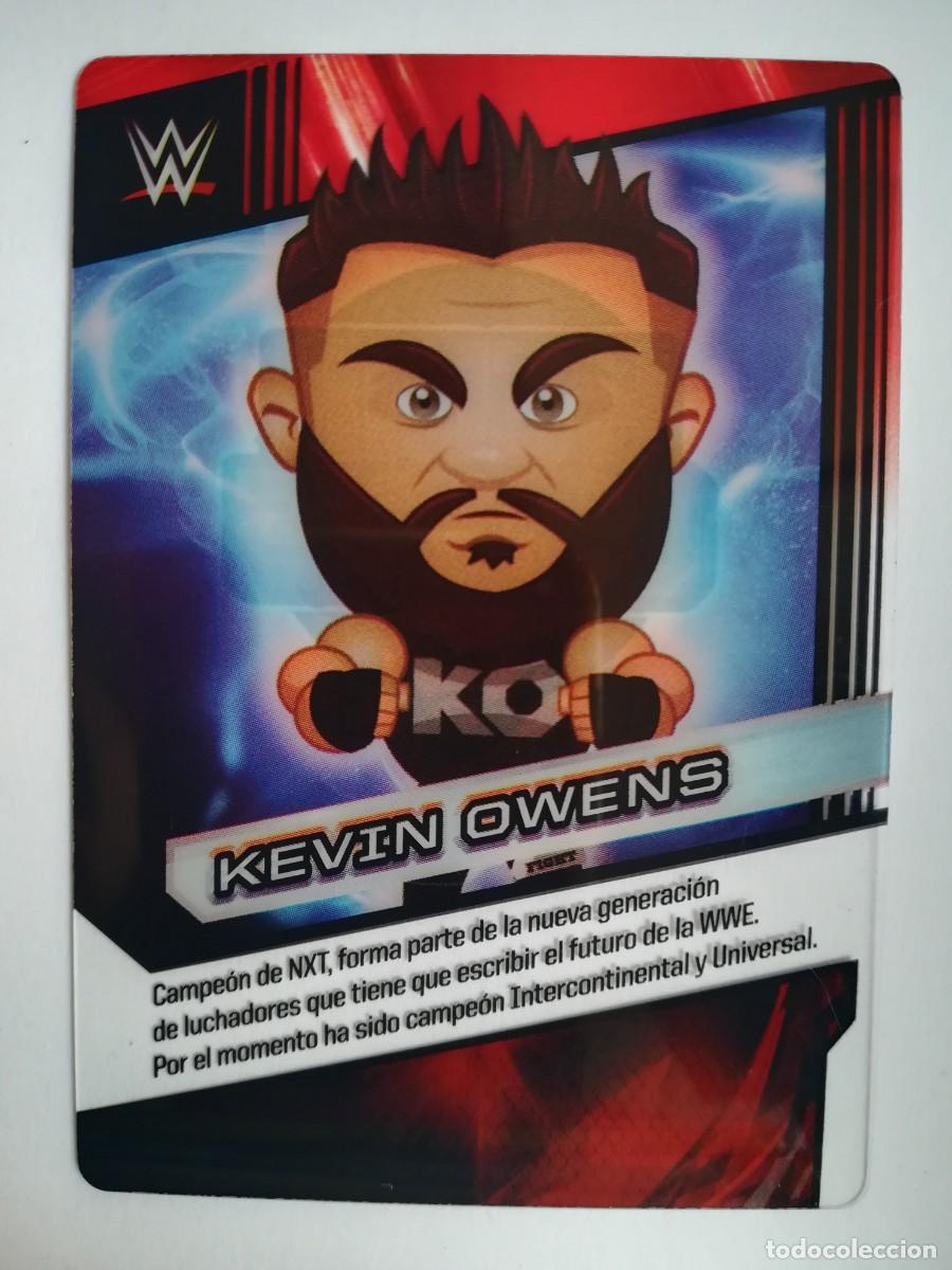 Trading cards: WWE N&ordm; 126. Kevin Owens. Panini 2016.