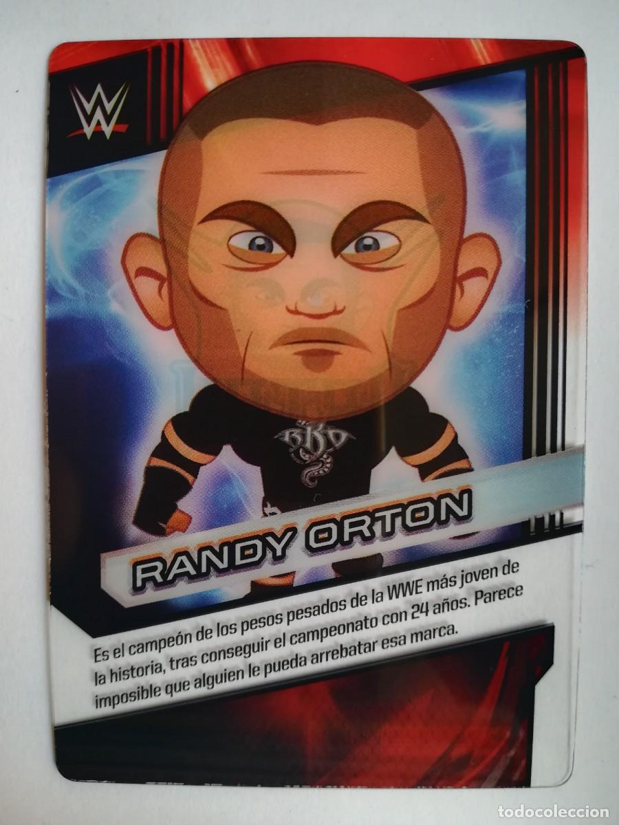 Trading cards: WWE N&ordm; 128. Randy Orton. Panini 2016.