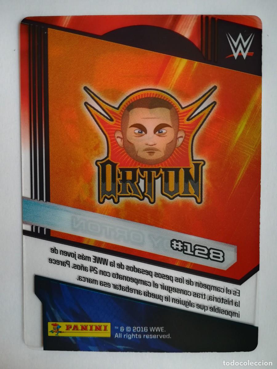 Trading cards: WWE N&ordm; 128. Randy Orton. Panini 2016. - Foto 2