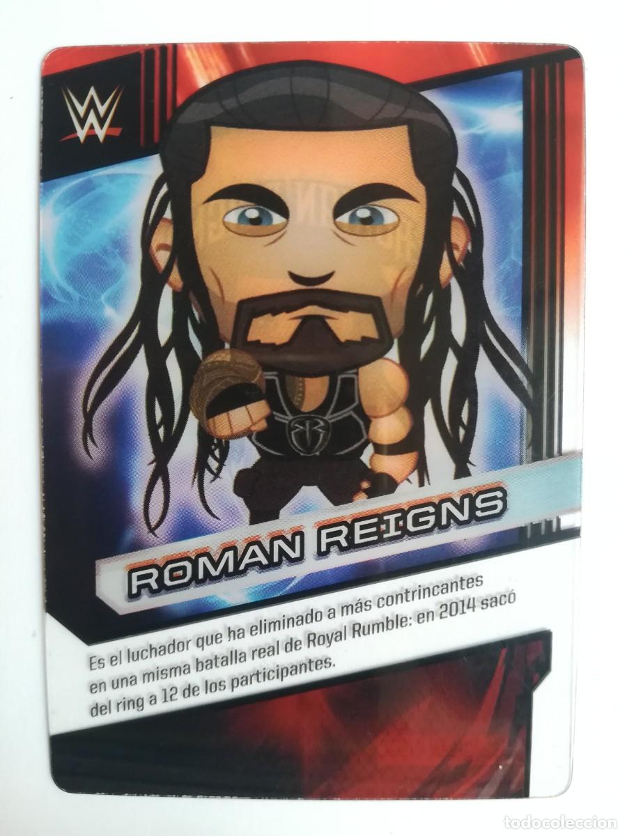 Trading cards: WWE N&ordm; 129. Roman Reigns. Panini 2016.