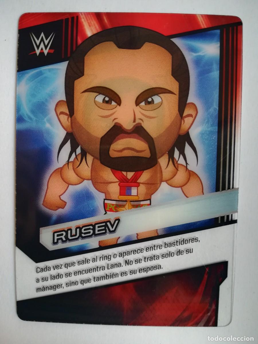 Trading cards: WWE N&ordm; 131. Rusev. Panini 2016.