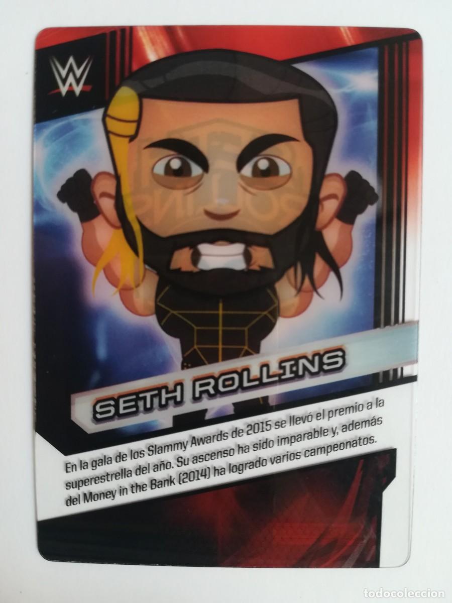 Trading cards: WWE N&ordm; 132. Seth Rollins. Panini 2016.