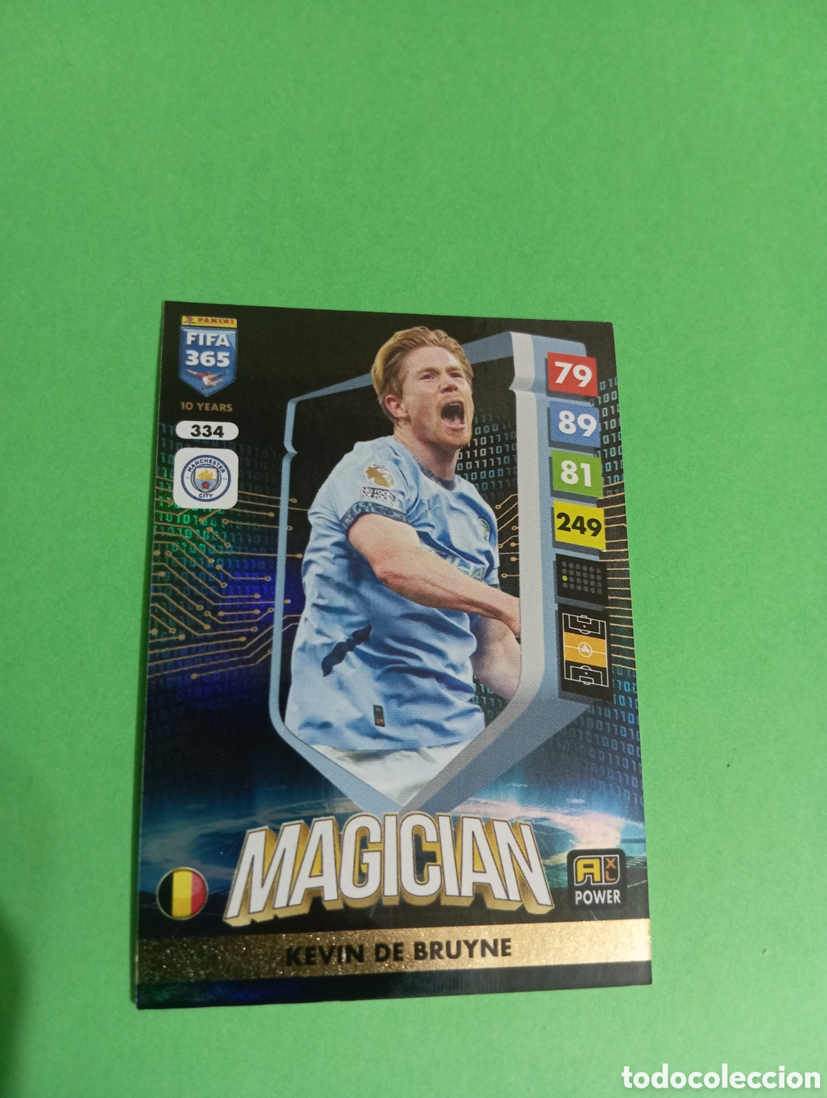 Trading cards: Kevin de Bruyne Manchester City MAGICIAN n&deg;334 / PANINI FIFA 365 ADRENALYN XL 2025