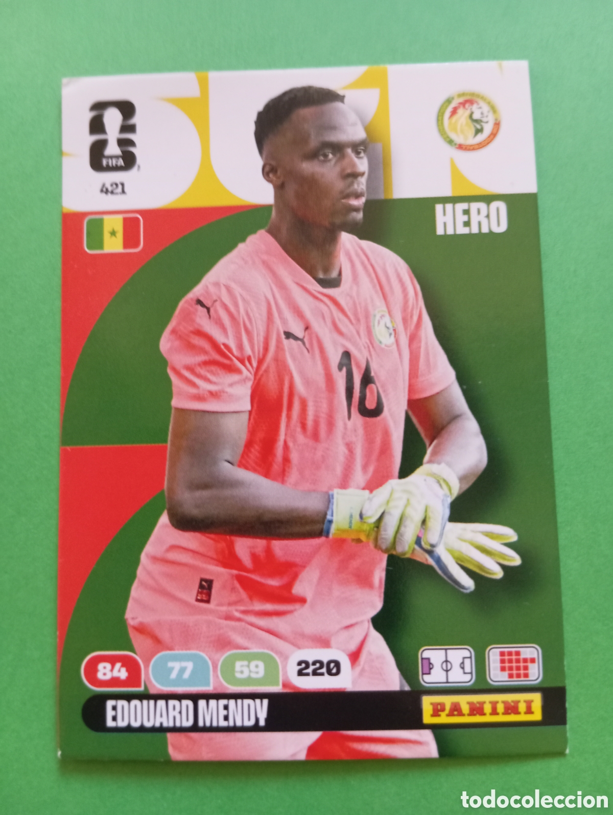 Trading cards: Edouard Mendy Senegal n&deg;421 / PANINI FIFA WORLD CUP ADRENALYN XL 2026
