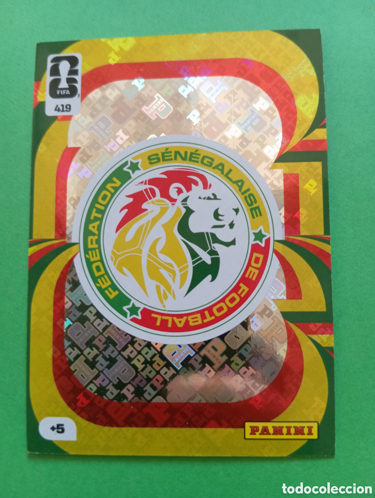 Trading cards: Escudo Senegal n&deg;419 / PANINI FIFA WORLD CUP ADRENALYN XL 2026