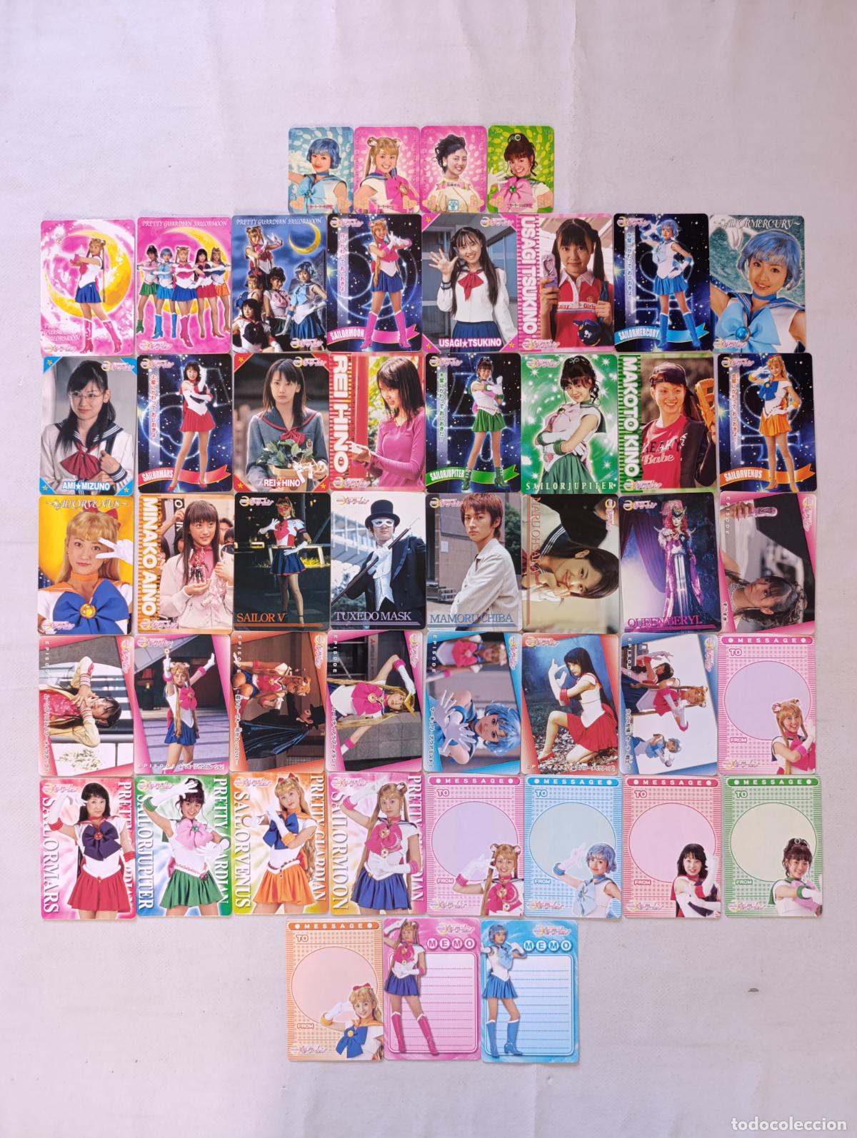Trading cards: LOTE 47 CARDDASS PRETTY GUARDIAN SAILOR MOON LIVE-ACTION - BANDAI 2003 / CARD / JAPON (7C)