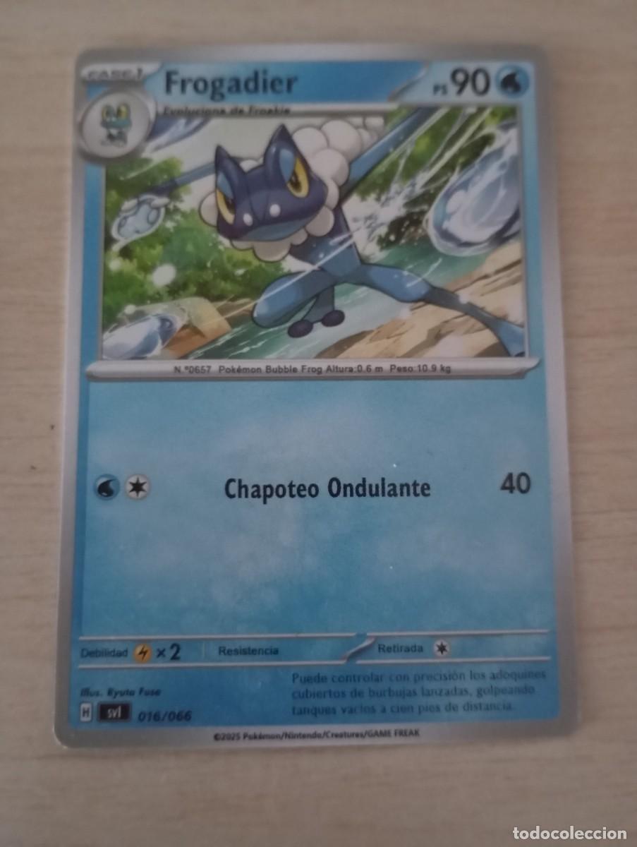 Trading cards: Carta Pok&eacute;mon Frogadier Proxy