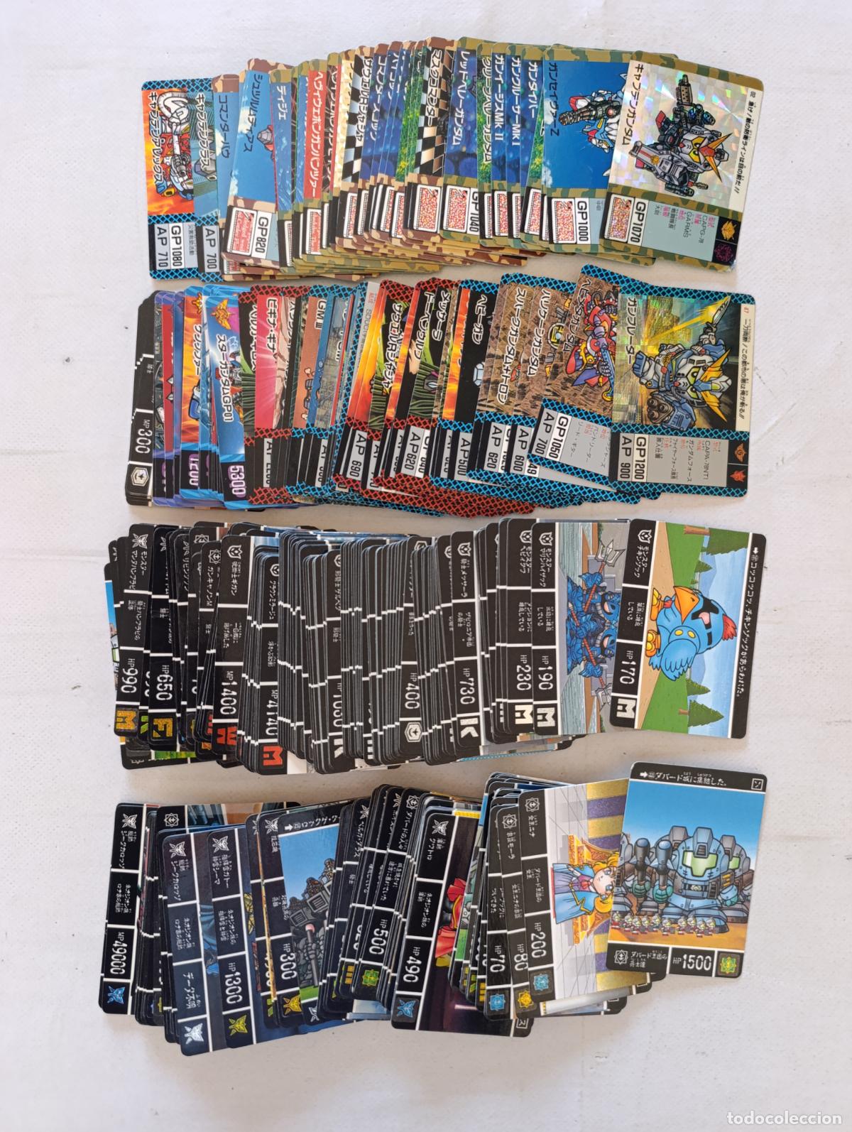 Trading cards: LOTE 320 CARDDASS SD GUNDAM - BANDAI 1990 / 1991 / 1992 - CARD / JAPON (7C)