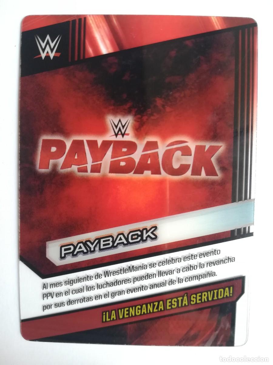 Trading cards: WWE N&ordm; 138. Payback. Panini 2016.