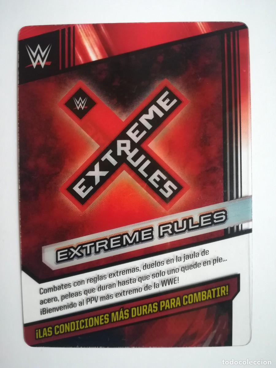 Trading cards: WWE N&ordm; 139. Extreme Rules. Panini 2016.