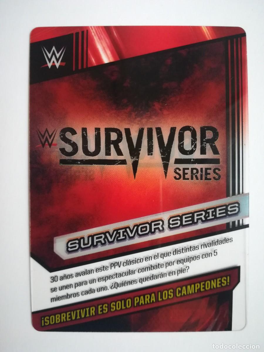 Trading cards: WWE N&ordm; 143. Survivor Series. Panini 2016.