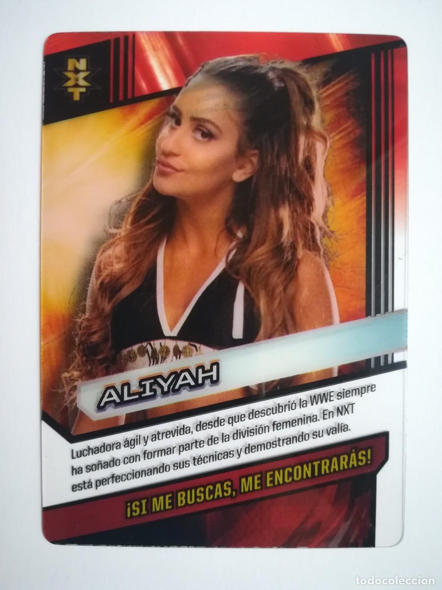 Trading cards: WWE N&ordm; 145. Aliyah. Panini 2016.