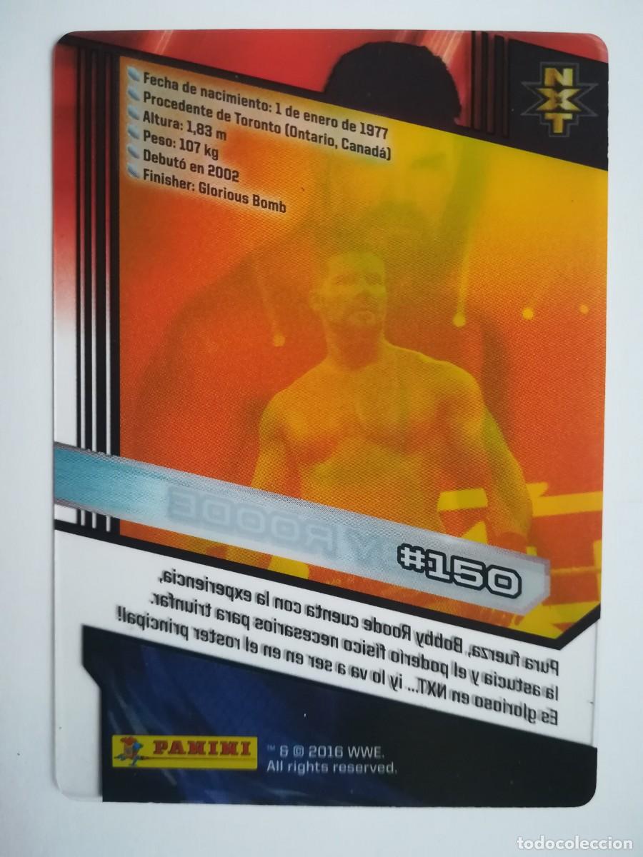 Trading cards: WWE N&ordm; 150. Bobby Roode. Panini 2016. - Foto 2