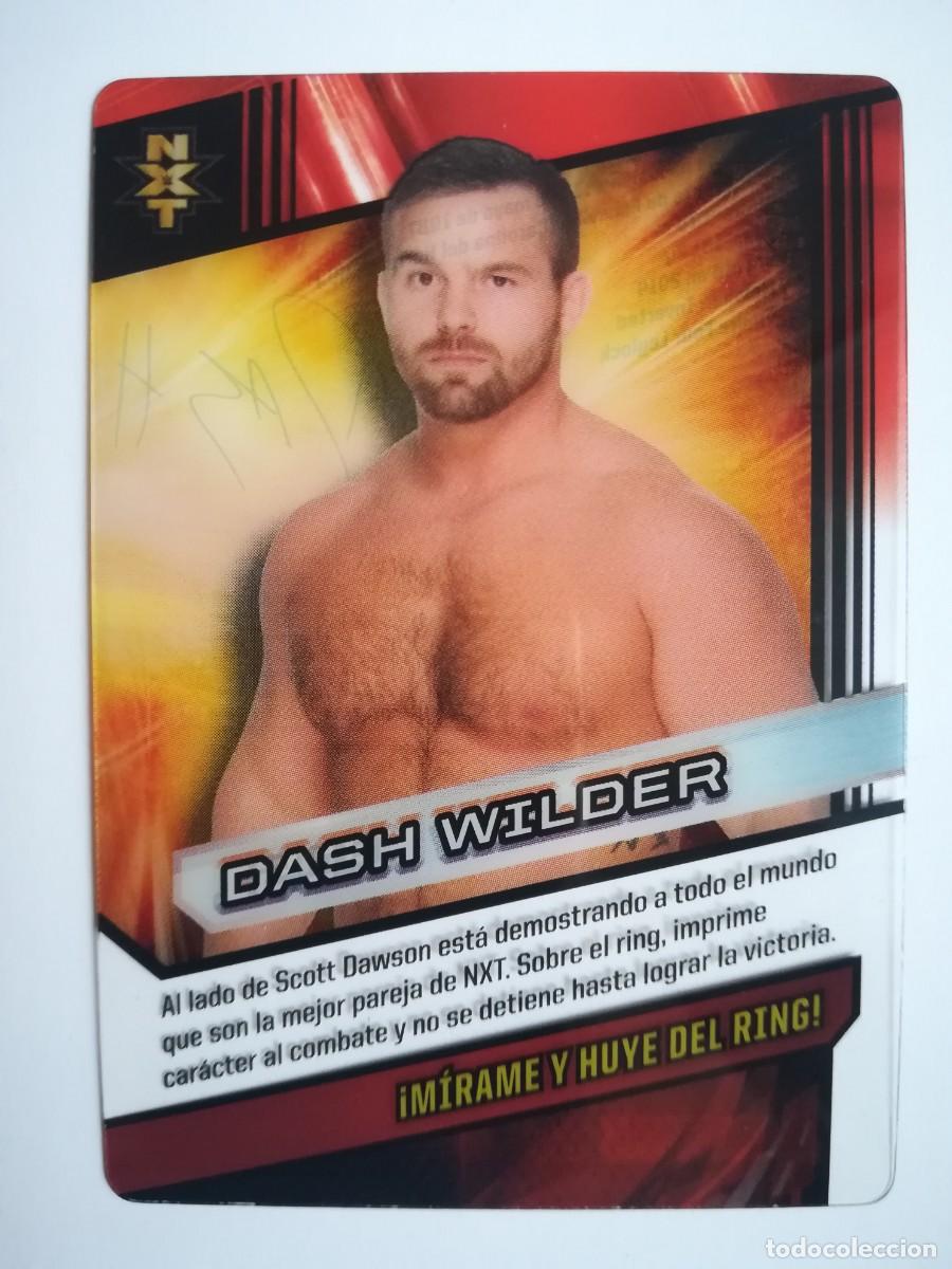 Trading cards: WWE N&ordm; 151. Dash Wilder. Panini 2016.