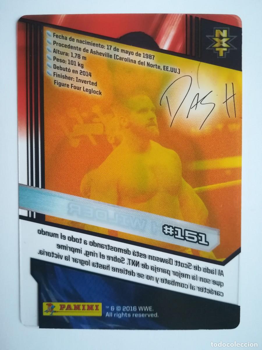 Trading cards: WWE N&ordm; 151. Dash Wilder. Panini 2016. - Foto 2