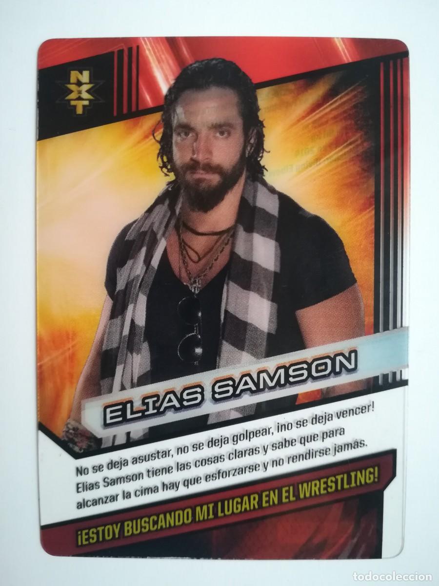 Trading cards: WWE N&ordm; 152. Elias Samson. Panini 2016.