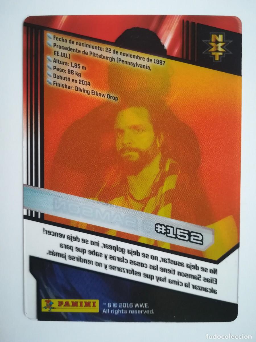 Trading cards: WWE N&ordm; 152. Elias Samson. Panini 2016. - Foto 2
