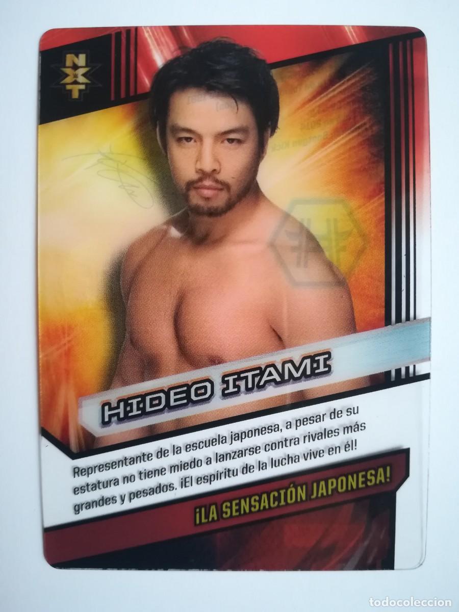 Trading cards: WWE N&ordm; 153. Hideo Itami. Panini 2016.