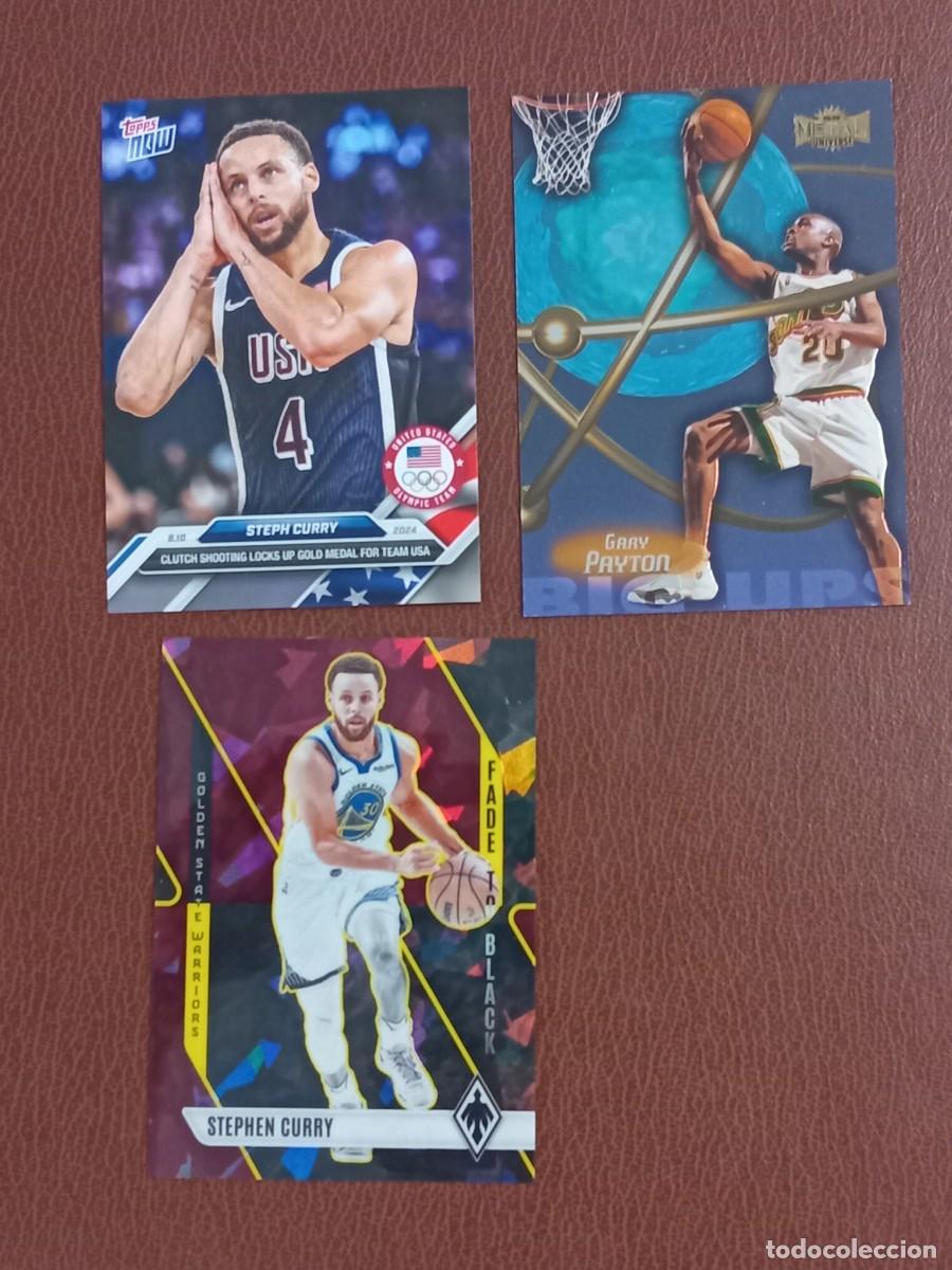 Trading cards: Lote de 3 cards NBA para Emilio