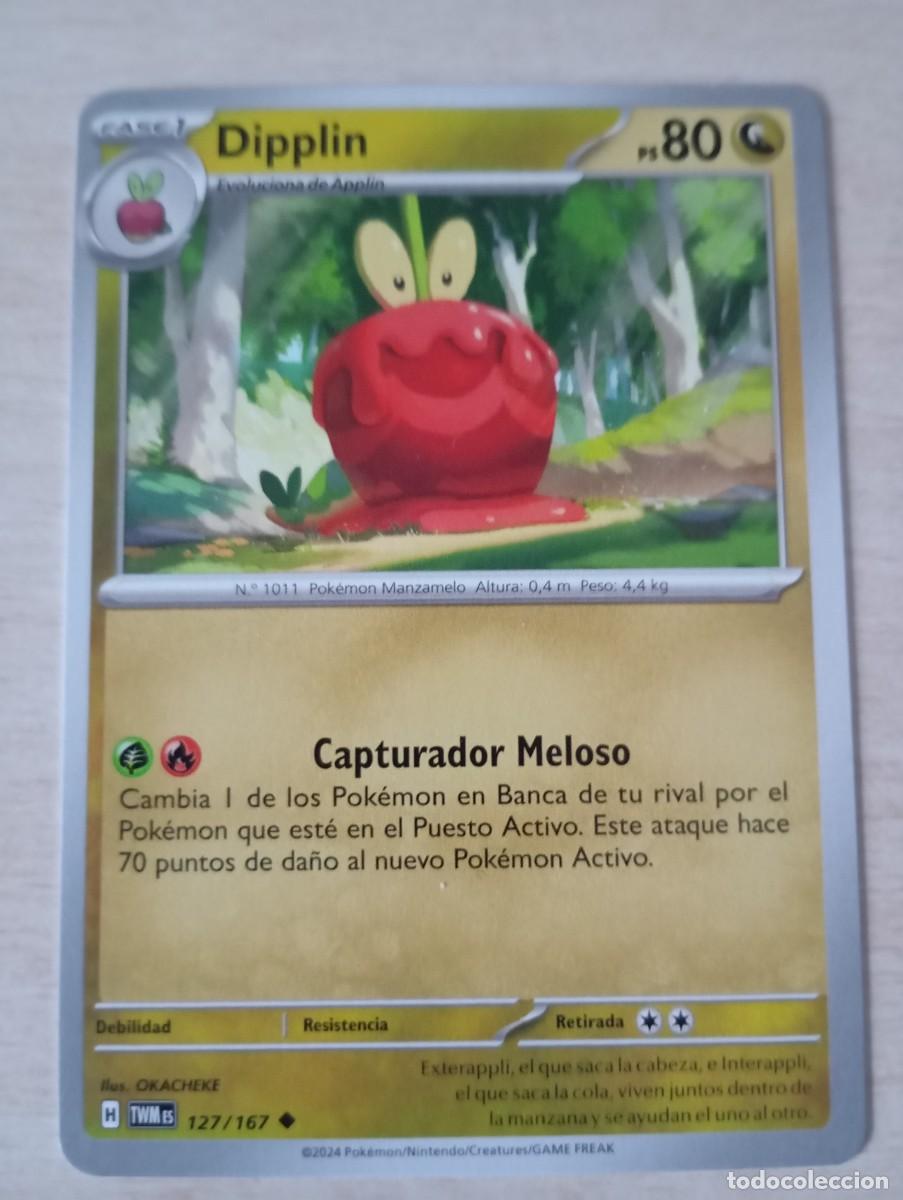Trading cards: Carta Pok&eacute;mon Dipplin Oficial