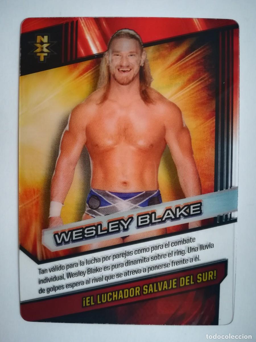 Trading cards: WWE N&ordm; 161. Wesley Blake. Panini 2016.