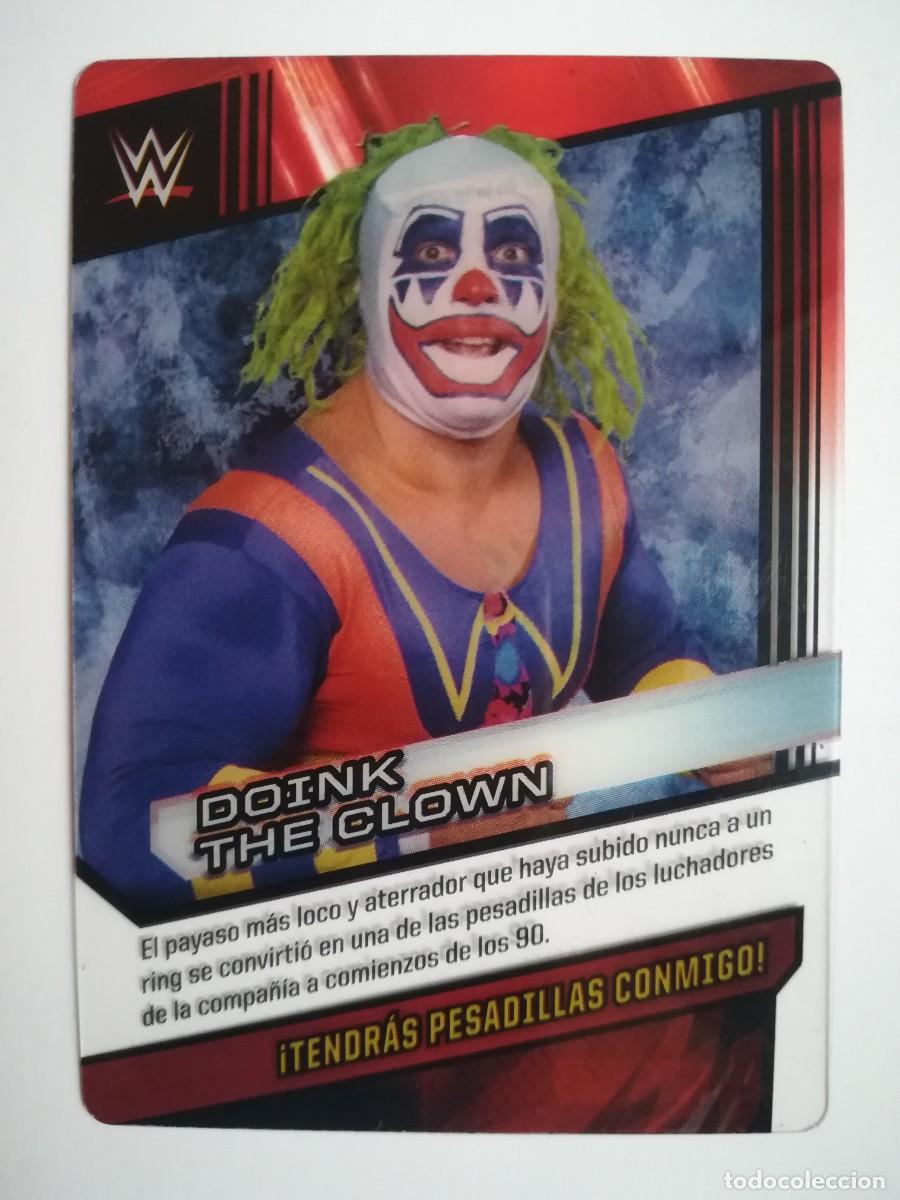 Trading cards: WWE N&ordm; 166. Doink the Clown. Panini 2016.