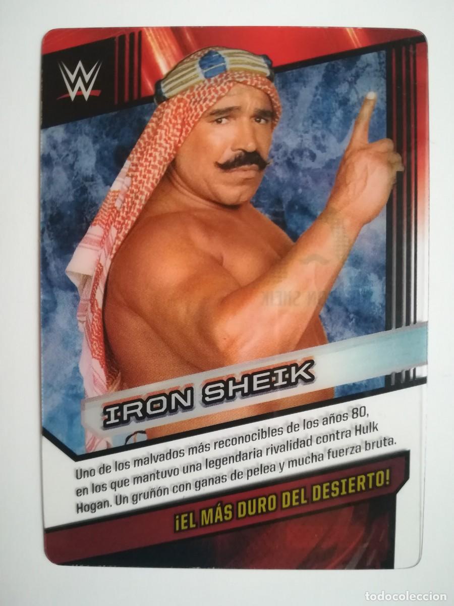 Trading cards: WWE N&ordm; 169. Iron Sheik. Panini 2016.