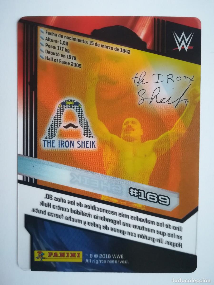 Trading cards: WWE N&ordm; 169. Iron Sheik. Panini 2016. - Foto 2