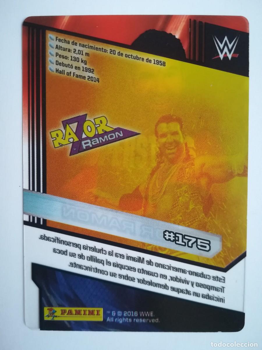 Trading cards: WWE N&ordm; 175. Razor Ramon. Panini 2016. - Foto 2