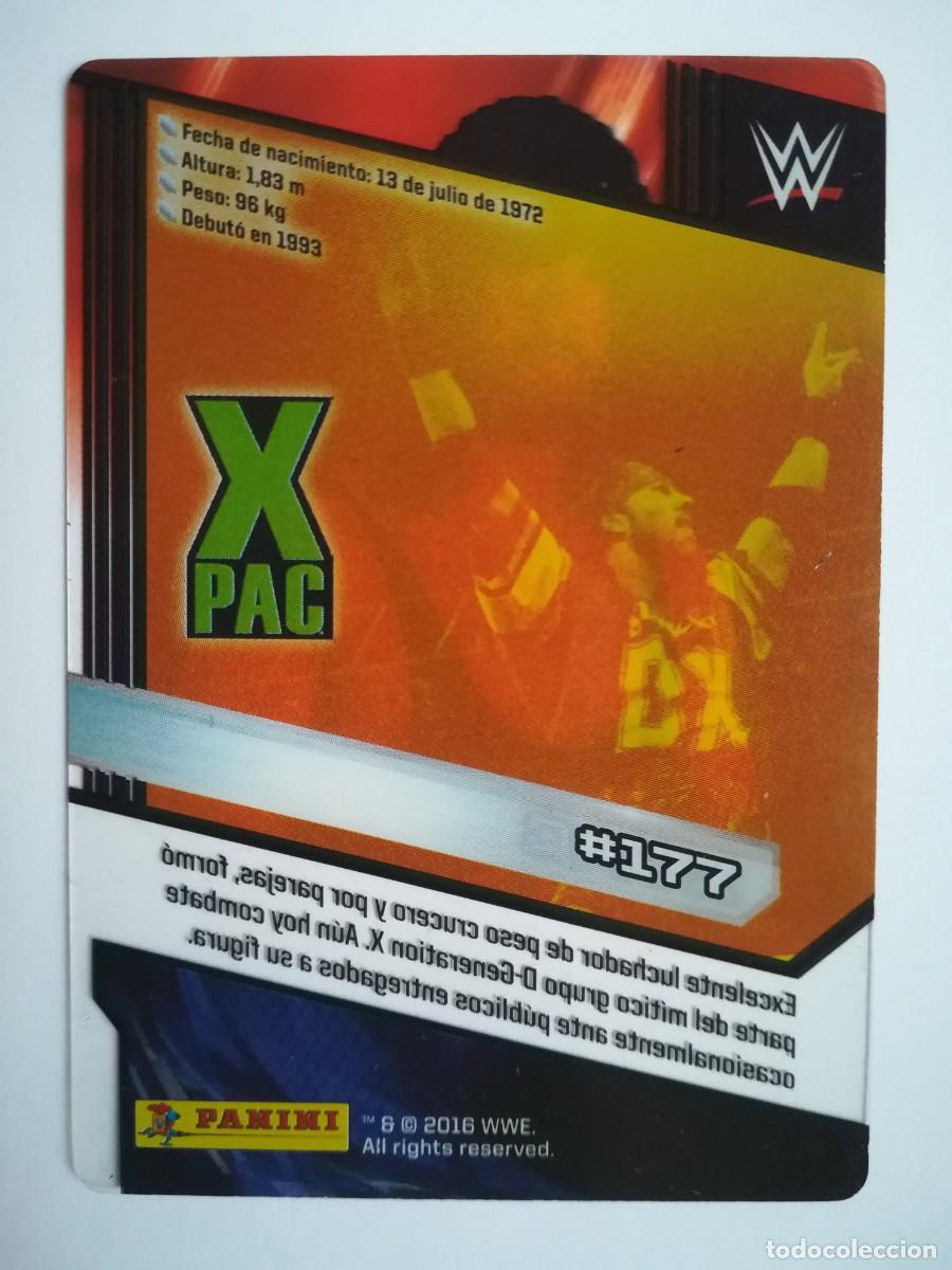 Trading cards: WWE N&ordm; 177. X-Pac. Panini 2016. - Foto 2