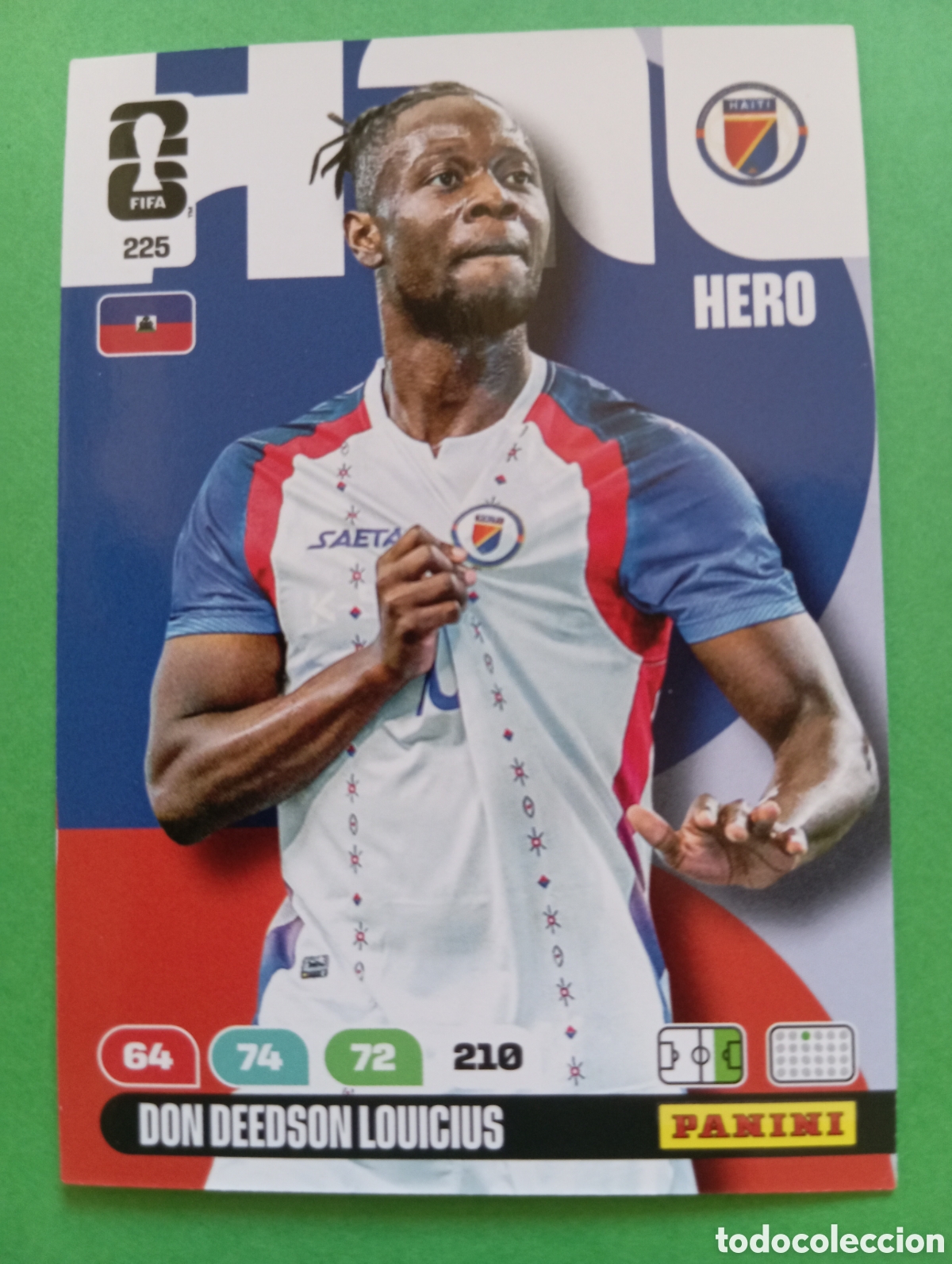 Trading cards: Don Deedson Louicius Hait&iacute; n&deg;225 / PANINI FIFA WORLD CUP ADRENALYN XL 2026