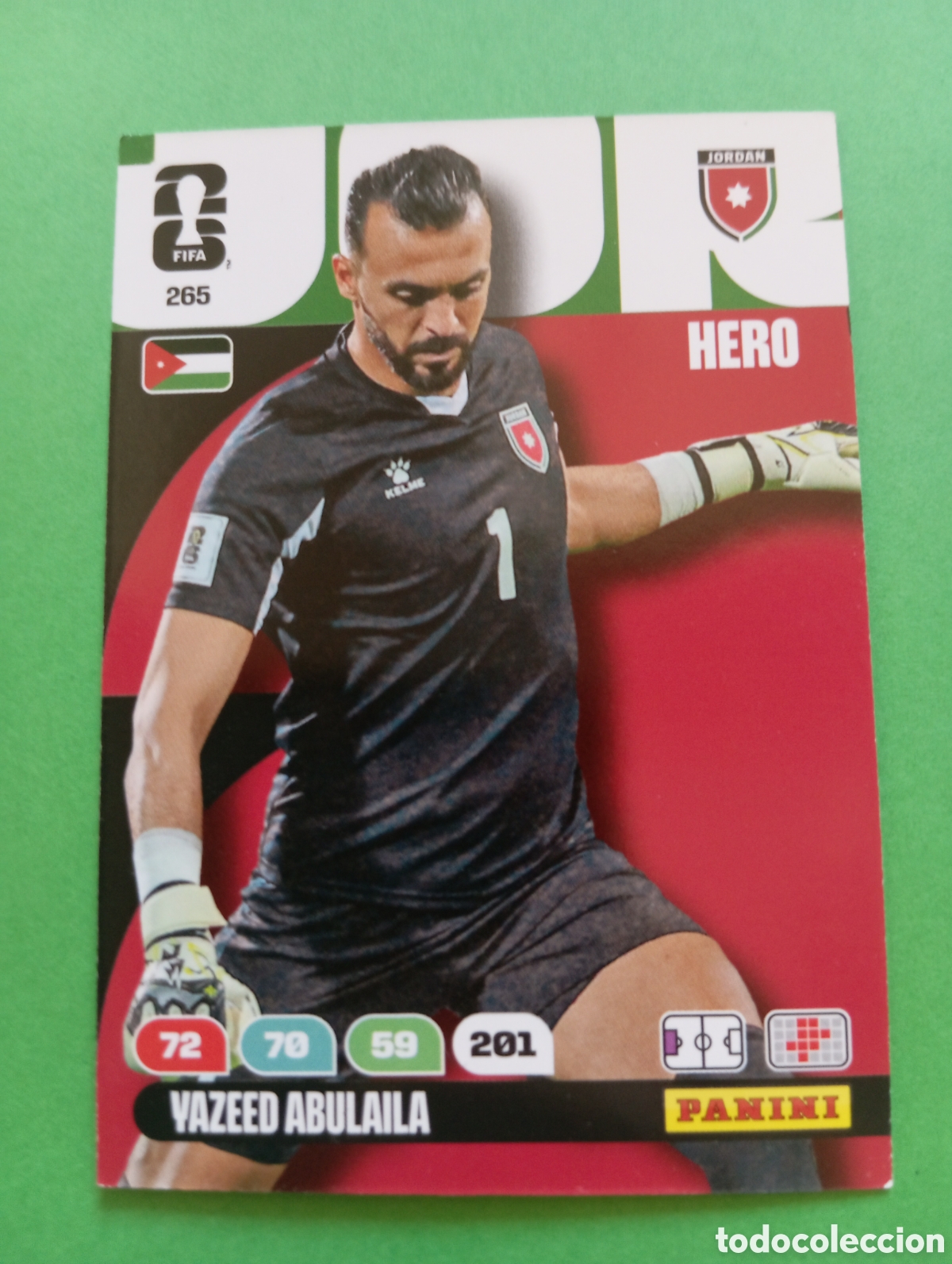 Trading cards: Yazeed Abulaila Jordania n&deg;265 / PANINI FIFA WORLD CUP ADRENALYN XL 2026