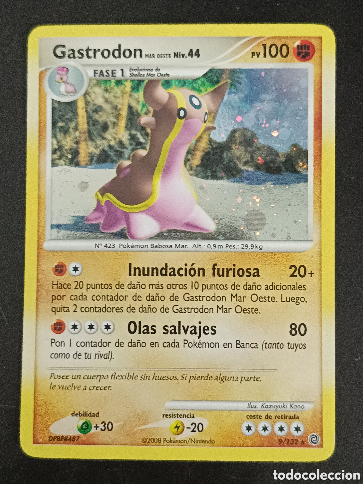 Trading cards: Pokemon Gastrodon 9/132 Diamante Y Perla Maravillas Secretas En Castellano