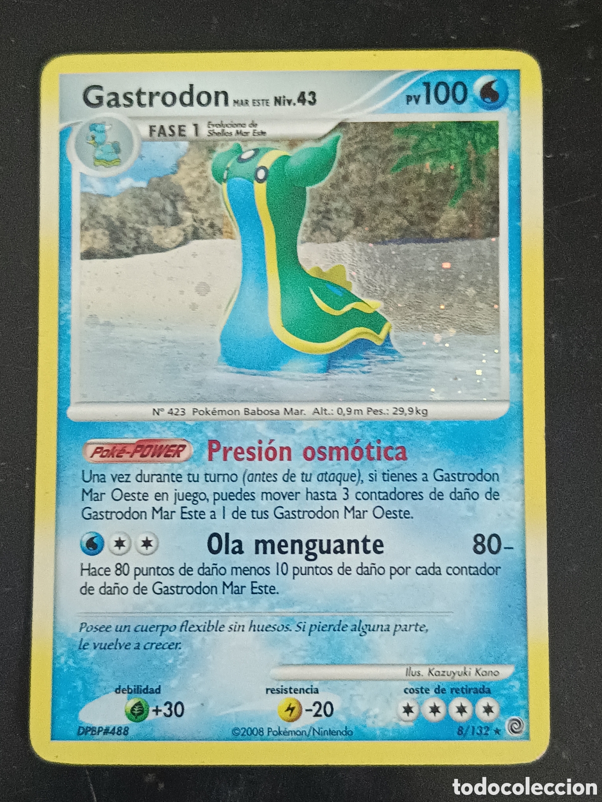 Trading cards: Pokemon Gastrodon 8/132 Diamante Y Perla Maravillas Secretas En Castellano
