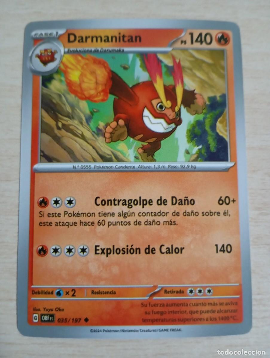 Trading cards: Carta Pok&eacute;mon Darmanitan Proxy