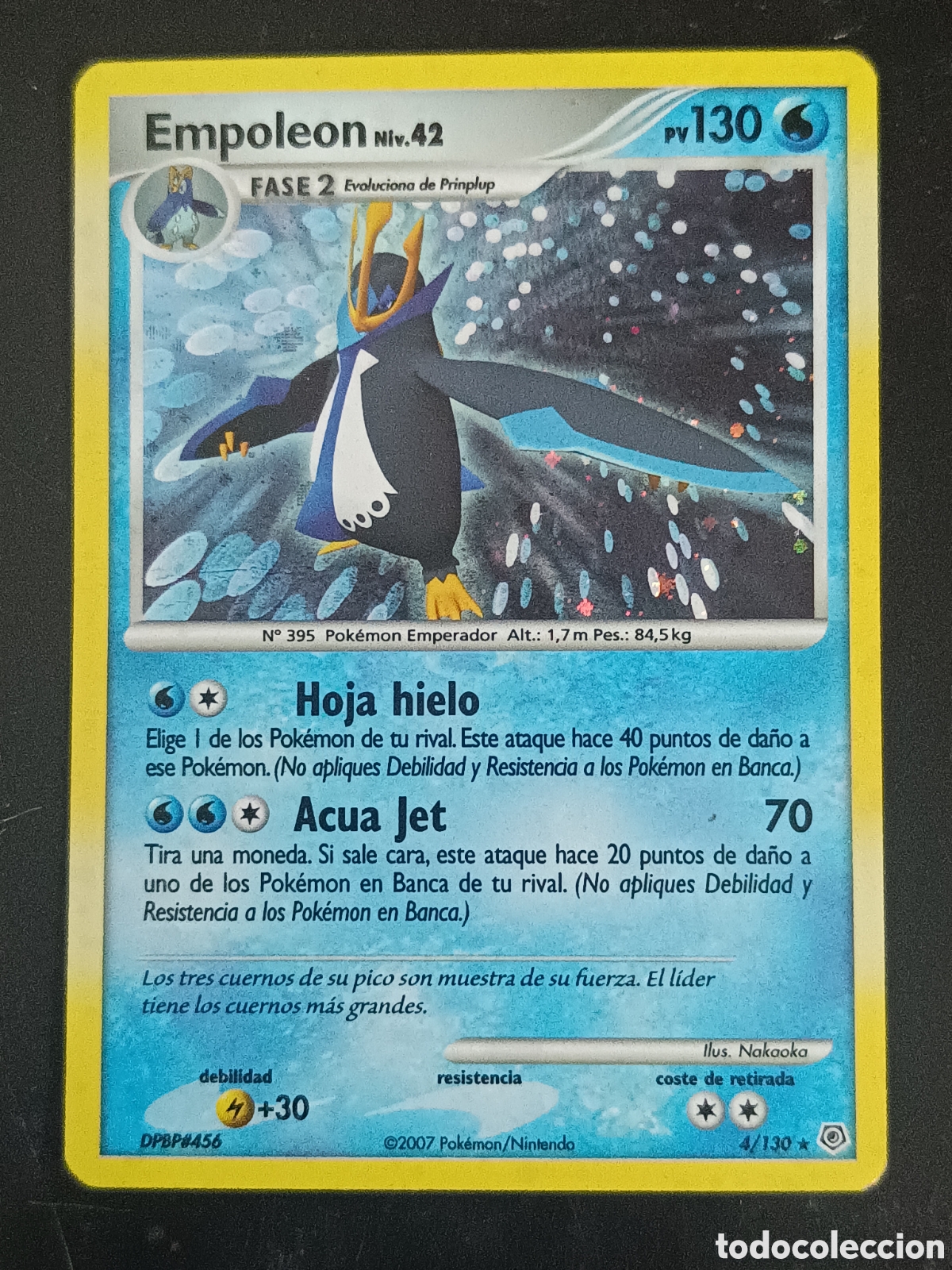 Trading cards: Pokemon Empoleon 4/130 Diamante Y Perla En Castellano