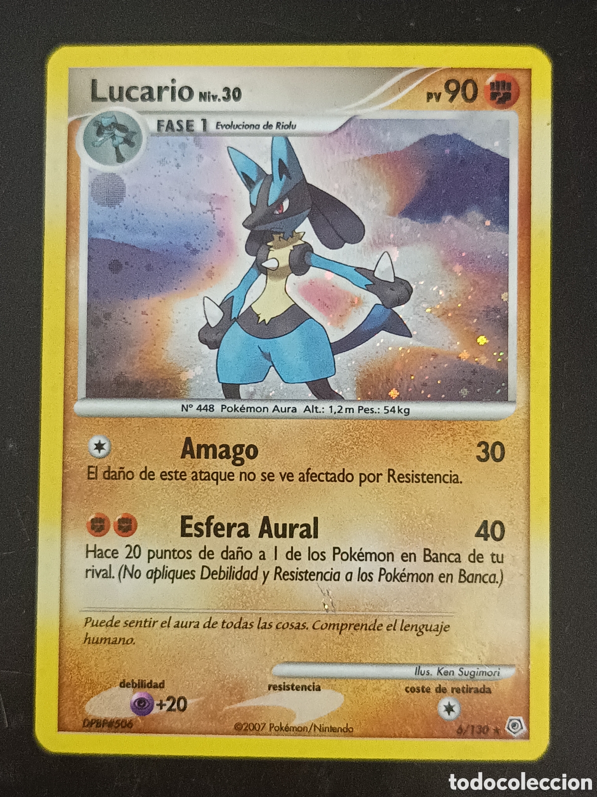 Trading cards: Pokemon Lucario 6/130 Diamante Y Perla En Castellano