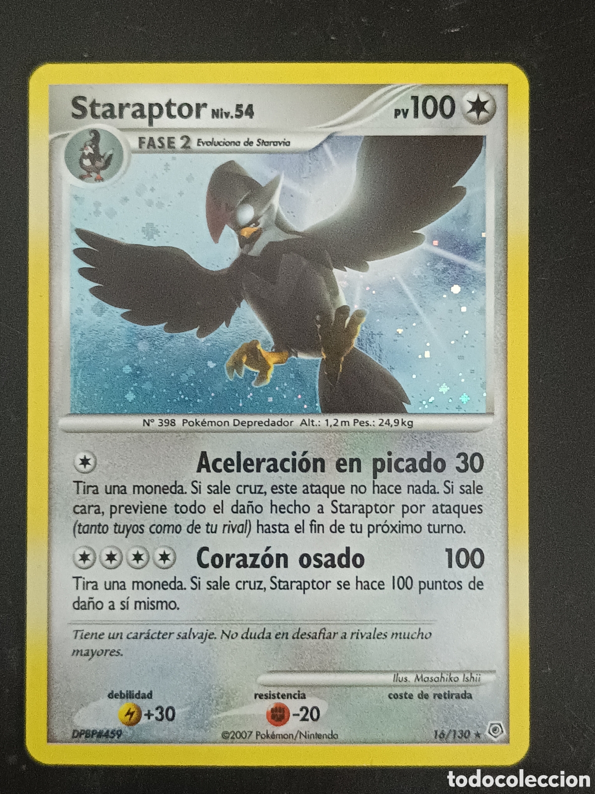 Trading cards: Pokemon Staraptor 16/130 Diamante Y Perla En Castellano