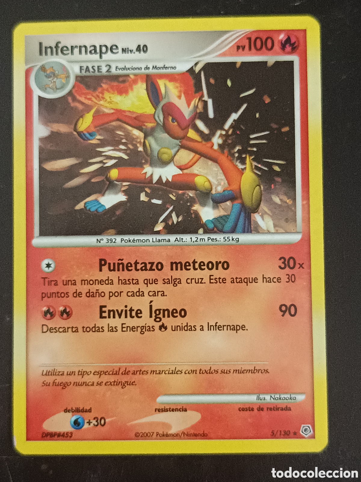 Trading cards: Pokemon Infernape 5/130 Diamante Y Perla En Castellano