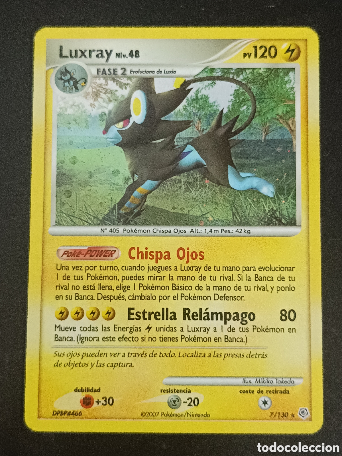 Trading cards: Pokemon Luxray 7/130 Diamante Y Perla En Castellano