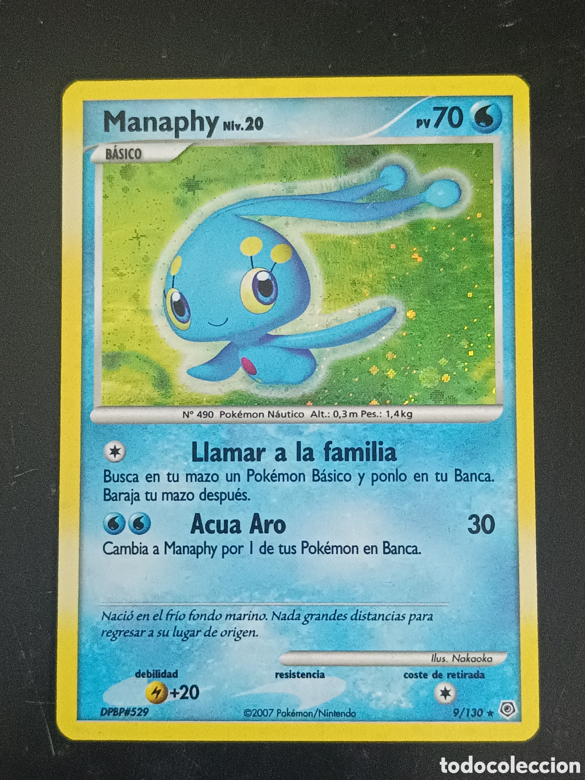 Trading cards: Pokemon Manaphy 9/130 Diamante Y Perla En Castellano