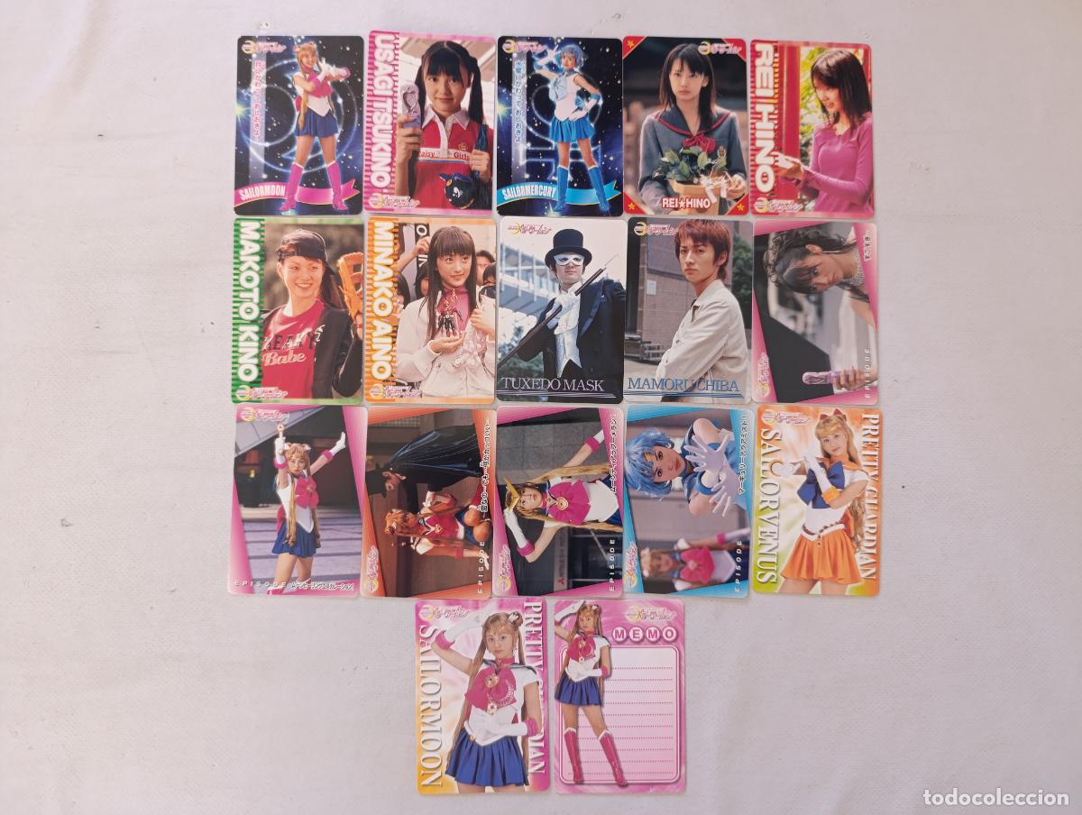 Trading cards: LOTE 17 CARDDASS PRETTY GUARDIAN SAILOR MOON LIVE-ACTION - BANDAI 2003 / CARD / JAPON (DG)