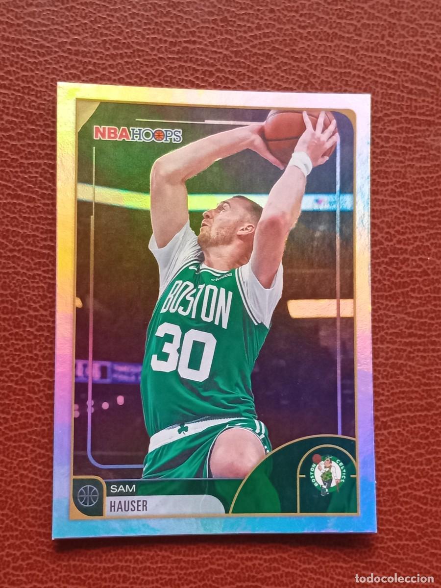 Trading cards: Card 115 Sam Hauser Topps NBA Hoops 2025-2026