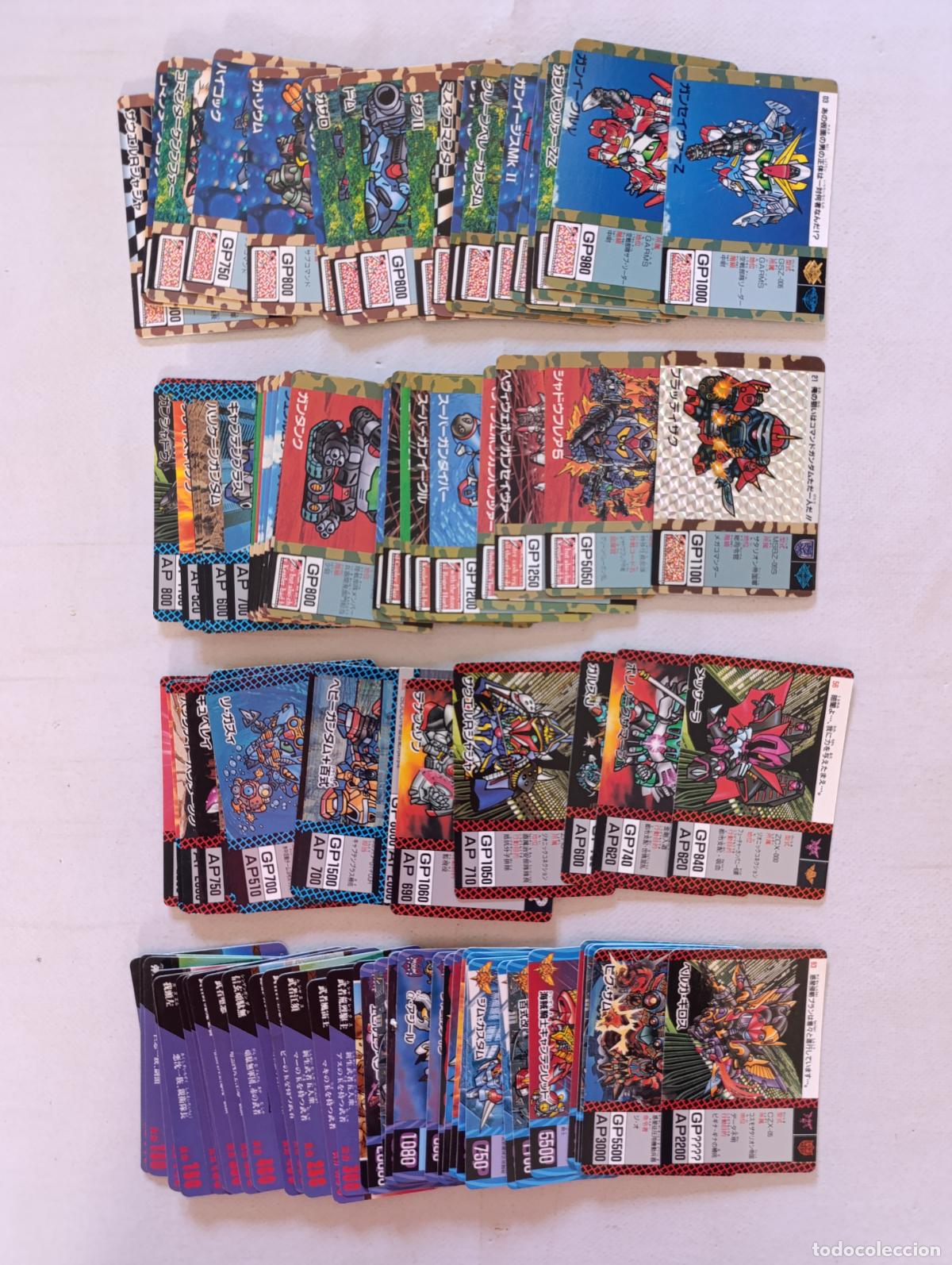 Trading cards: LOTE 105 CARDDASS SD GUNDAM - BANDAI 1990 / 1991 / 1992 - CARD / JAPON (DC)